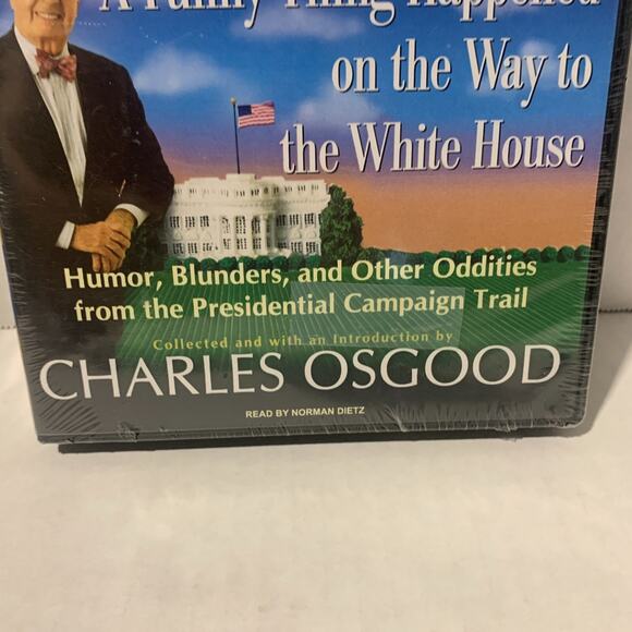 A Funny Thing Happened On The Way To The White House Audio CD Book 2008 Osgood - Picture 4 of 10